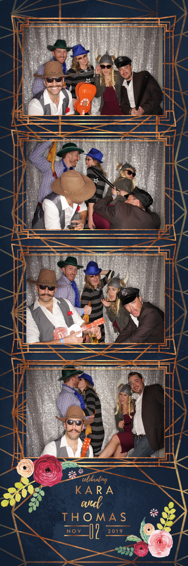 Kara and Thomas Wedding | View more photos from the event at gallery.photoboothbillings.com/u/PhotoBoothBillings/Kara-and-Thomas-Wedding